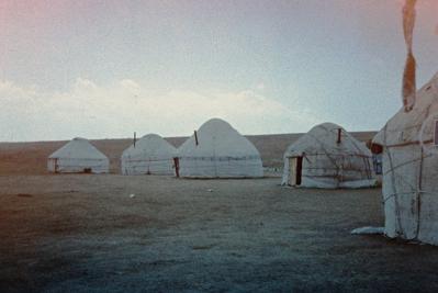 Yurts.