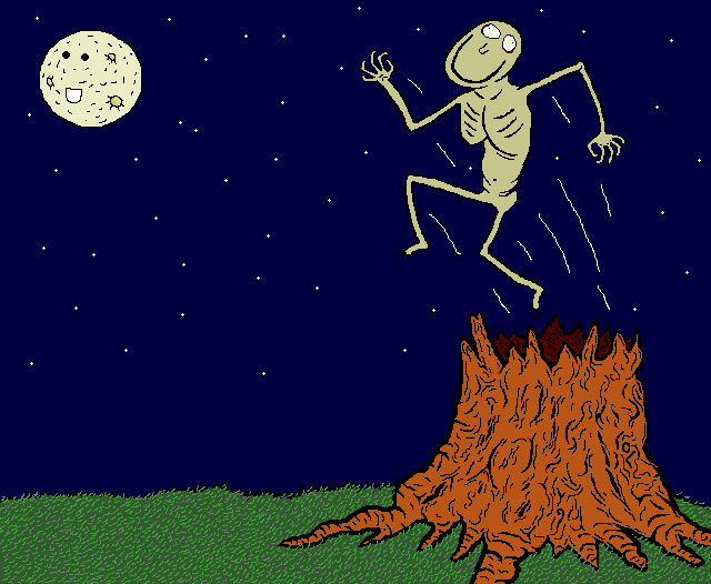 stump zombie