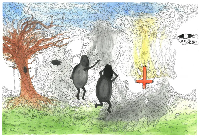 Biblically accurate angels illustration